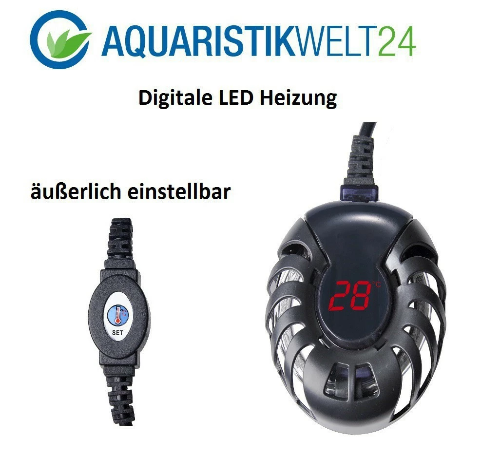 100 Watt Digitale Aquarium Heizung FS-28 Bis 200l Aquarien 2 100 Watt Digitale Aquarium Heizung FS-28 Bis 200l Aquarien – Bild 2
