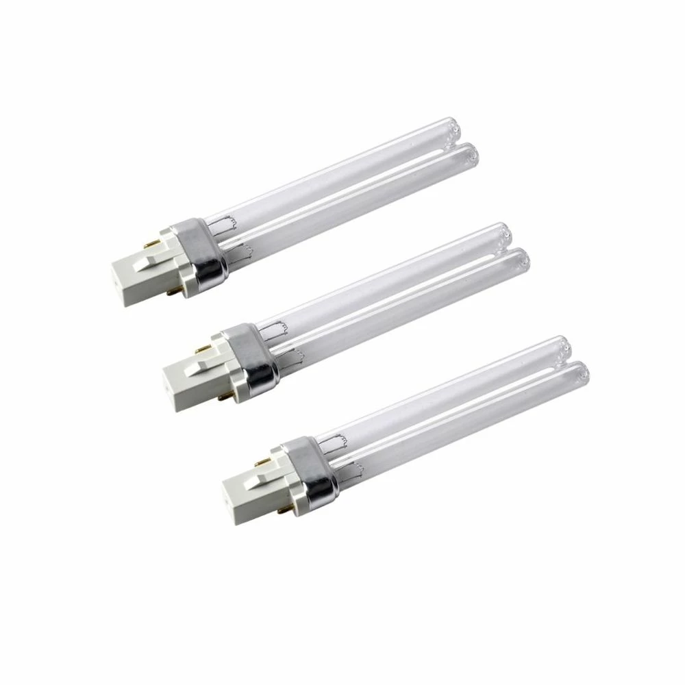 9 Watt UVC Ersatzlampe Mit G23 Sockel 3er Set 2 9 Watt UVC Ersatzlampe Mit G23 Sockel 3er Set – Bild 2