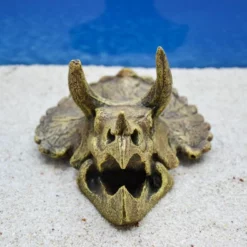 Amtra Triceratops Schädel Aquarium-Deko -Haus Dekoration Verkaufsgeschäft Amtra Drachen Schaedel Aquarium Deko DSC 0156 1682