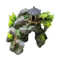 Amtra Japan Tempel Mit Felsen Dekoration