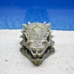 Amtra Drachen Schädel Aquarium-Deko 7 Amtra Drachen Schädel Aquarium-Deko -Haus Dekoration Verkaufsgeschäft Amtra Maya Hoehle Aquarium Deko DSC 0139 16823