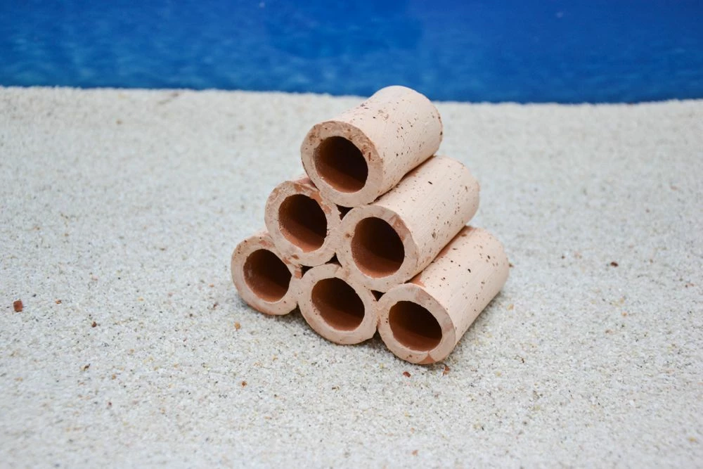 Amtra Pyramide Ton Aquarium-Deko Versteck 2 Amtra Pyramide Ton Aquarium-Deko Versteck – Bild 2