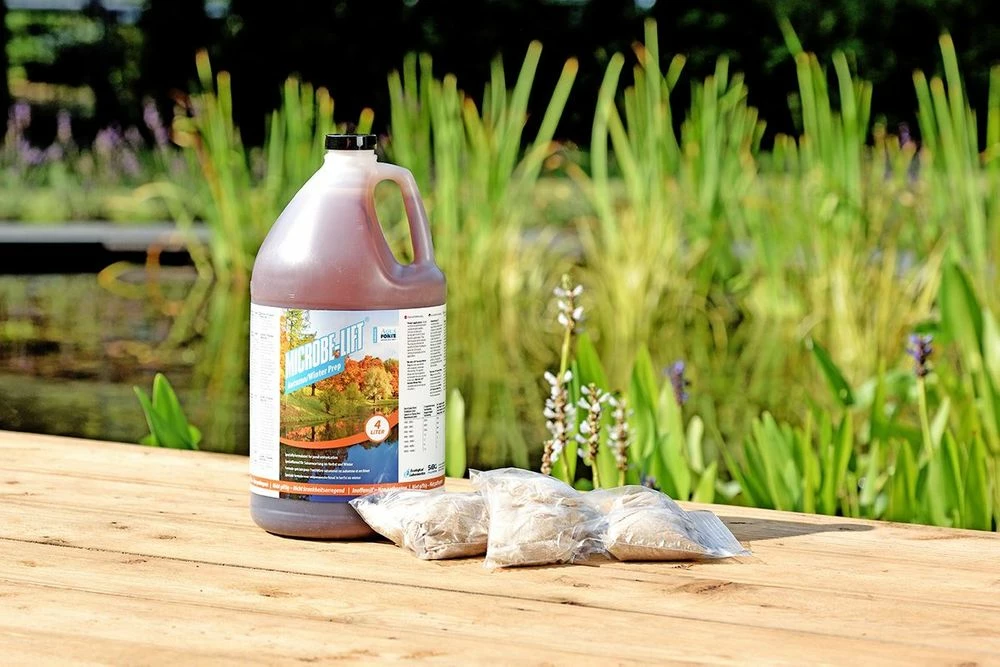 Aqua Forte - 4L Microbe-Lift Herbst/Winter Prep Abbau Von Blättern Und Schlamm 2 Aqua Forte - 4L Microbe-Lift Herbst/Winter Prep Abbau Von Blättern Und Schlamm – Bild 2
