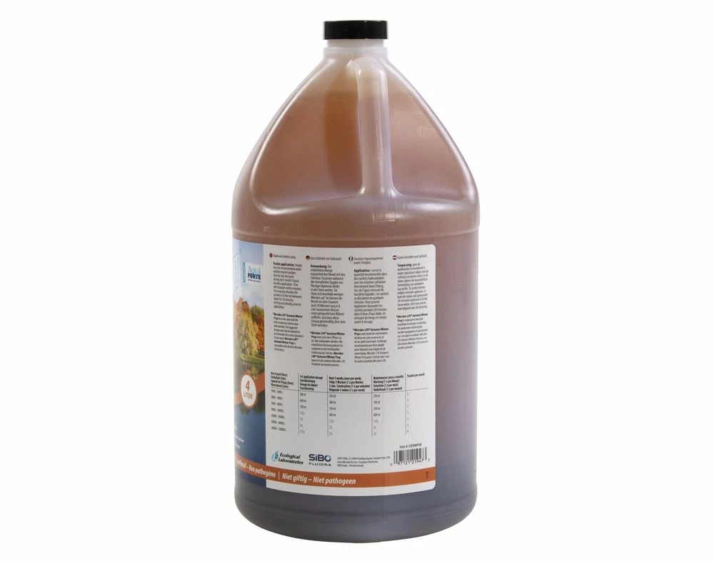 Aqua Forte - 4L Microbe-Lift Herbst/Winter Prep Abbau Von Blättern Und Schlamm 4 Aqua Forte - 4L Microbe-Lift Herbst/Winter Prep Abbau Von Blättern Und Schlamm – Bild 4