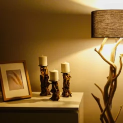 AquaOne Kerzenständer 3er Set Größe M-XL -Haus Dekoration Verkaufsgeschäft AquaOne Kerzenstaender 3er Set Groesse M XL 5 28319