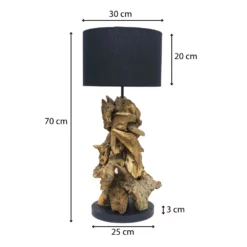 AquaOne Lampe Mit Lampenschirm Denver 70 Cm -Haus Dekoration Verkaufsgeschäft AquaOne Lampe mit Lampenschirm Denver 70 cm 4 27486