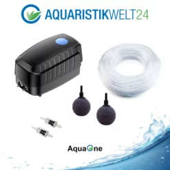 AquaOne Luftpumpe CAP-20 Als Set Für 8m³ Große Teiche -Haus Dekoration Verkaufsgeschäft AquaOne Luftpumpe CAP 20 als Set fuer 8m grosse Teiche 3 30711