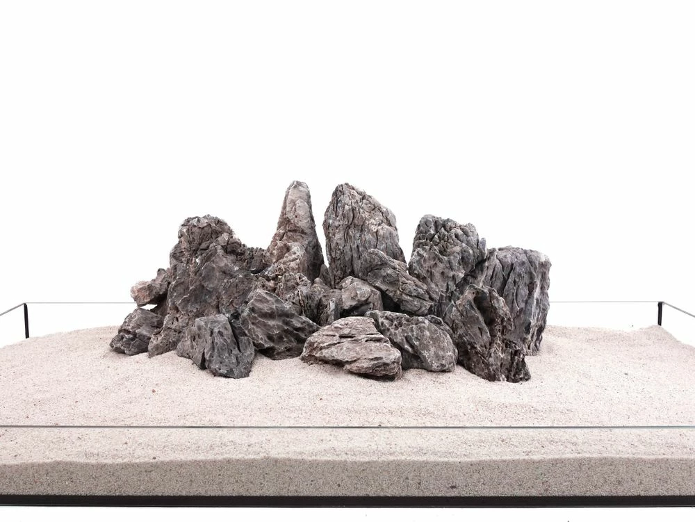 Aquarium Natursteine Mini Landschaft Seiryu Steine Grau 25 Kg Mix Größe M Bis XL 2 Aquarium Natursteine Mini Landschaft Seiryu Steine Grau 25 Kg Mix Größe M Bis XL – Bild 2