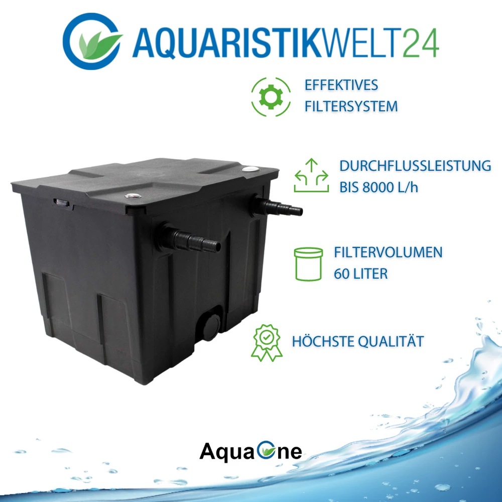 CBF 350 Bio Teichfilter 12.000l Filter Teichpumpe Bachlauf Filtersystem 2 CBF 350 Bio Teichfilter 12.000l Filter Teichpumpe Bachlauf Filtersystem – Bild 2