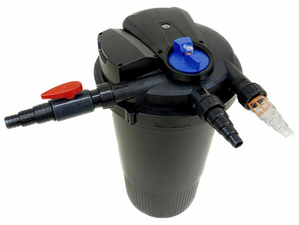 CPA 15000 Bio Druckteichfilter 30000l Inkl.18 Watt UVC Klärer Mit Automatischer Reinigung 4 CPA 15000 Bio Druckteichfilter 30000l Inkl.18 Watt UVC Klärer Mit Automatischer Reinigung – Bild 4