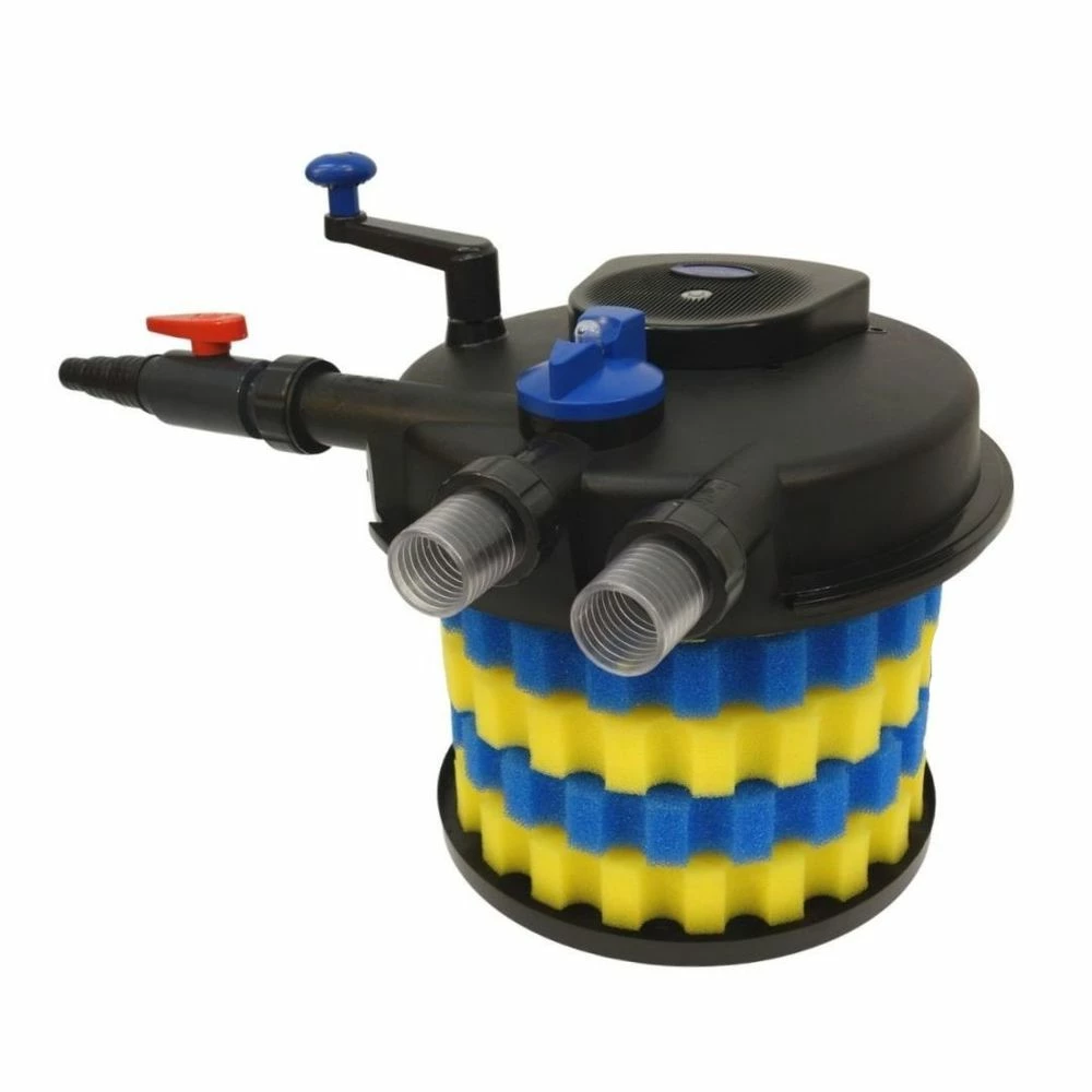 CPF 20000 Bio Druckteichfilter 40000l Inkl.36 Watt UVC Klärer Mit Kurbelreinigung 4 CPF 20000 Bio Druckteichfilter 40000l Inkl.36 Watt UVC Klärer Mit Kurbelreinigung – Bild 4