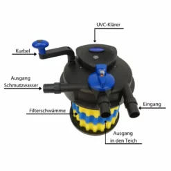 CPF 2500 Bio Druckteichfilter 6000l Teichfilter Bachlauf Inkl.11 Watt UVC Klärer -Haus Dekoration Verkaufsgeschäft CPF 2500 Bio Druckteichfilter 6000l Teichfilter Bachlauf inkl 11 Watt UVC Klaerer 6 24179
