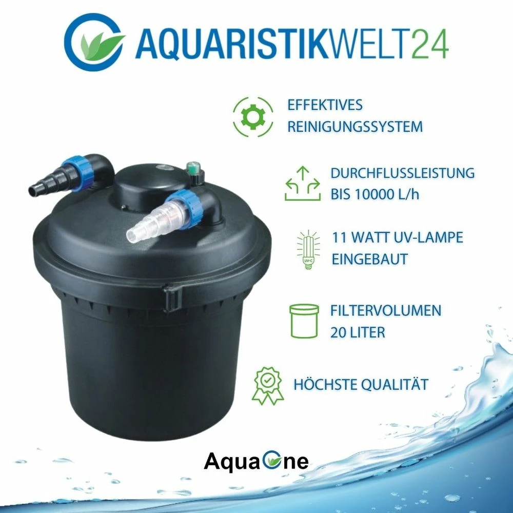 CPF 280 Bio Druckteichfilter 8000l Mit Manueller Reinigung 2 CPF 280 Bio Druckteichfilter 8000l Mit Manueller Reinigung – Bild 2