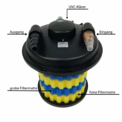 CPF 380 Bio Druckteichfilter 12000l Mit Manueller Reinigung -Haus Dekoration Verkaufsgeschäft CPF 380 Bio Druckteichfilter 12000l mit manueller Reinigung 6 7425