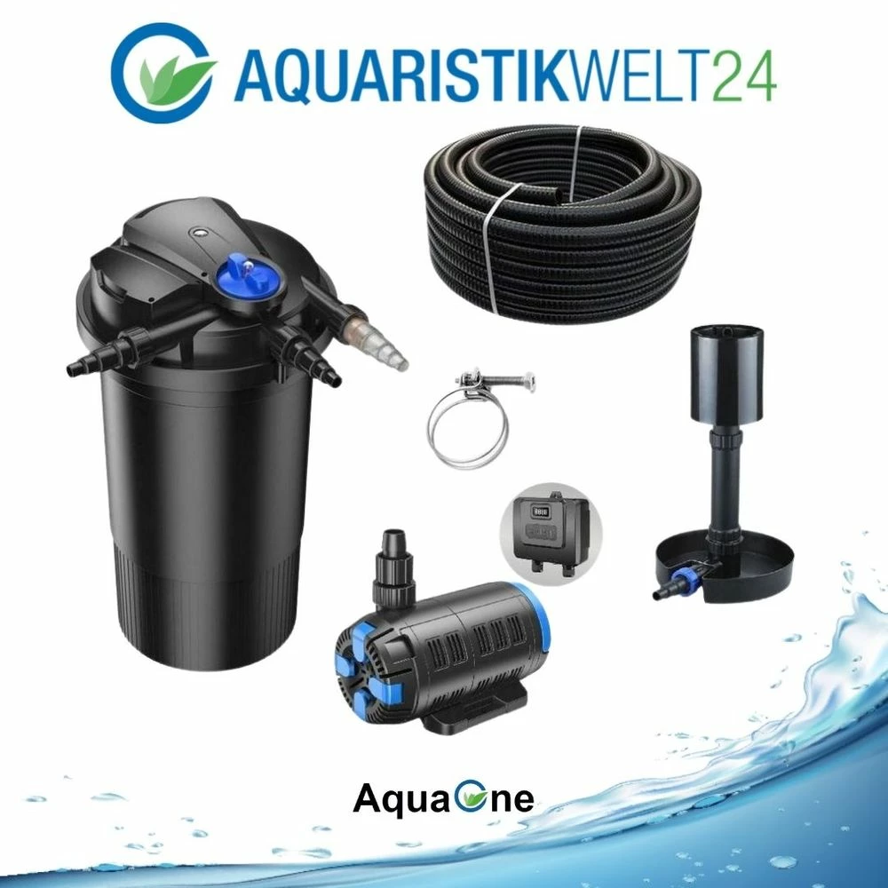 Druckteichfilter Set CPA 15000 Regelbare Eco Pumpe 10m Schlauch Standskimmer Nr.36 2 Druckteichfilter Set CPA 15000 Regelbare Eco Pumpe 10m Schlauch Standskimmer Nr.36 – Bild 2