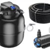 Druckteichfilter Set CPA 75000 Regelbare Eco Pumpe 10m Schlauch Nr.67