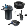 Druckteichfilter Set CPF 10000 Mit 20W Eco Pumpe 10m Schlauch Externer Skimmer Nr.22