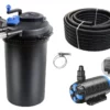 Druckteichfilter Set CPF 15000 Regelbare Eco Pumpe 10m Schlauch Nr.31