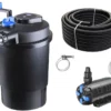 Druckteichfilter Set CPF 30000 Regelbare Eco Pumpe 10m Schlauch Nr.47