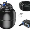 Druckteichfilter Set CPF 75000 Mit 100W Eco Pumpe 10m Schlauch Nr.61