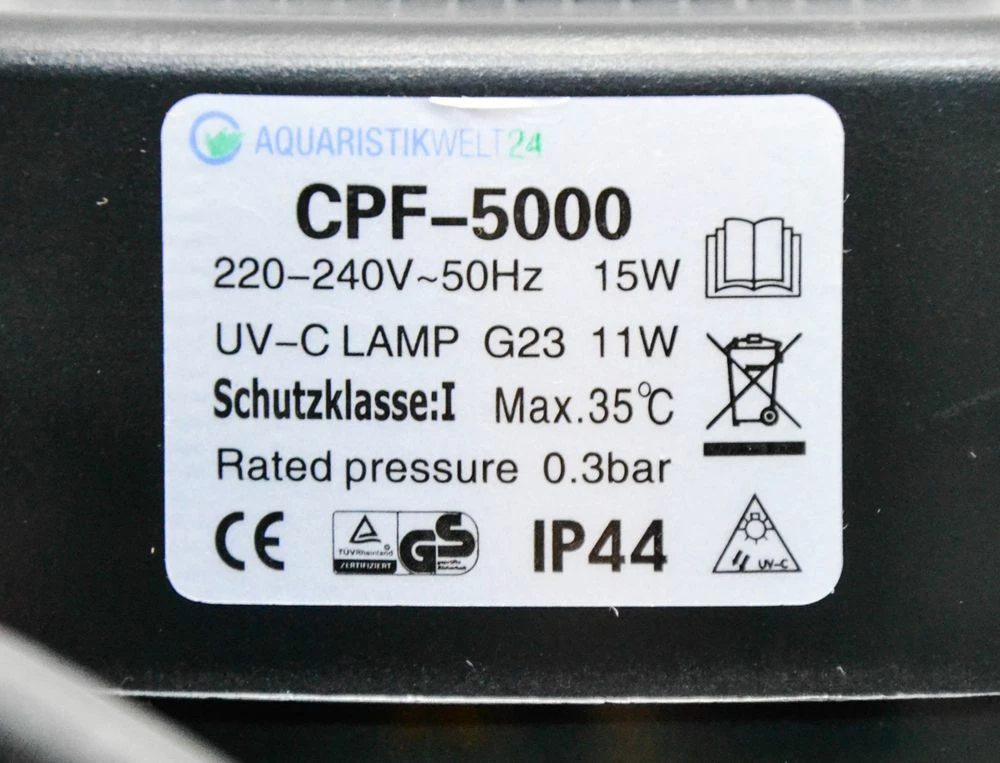 Ersatzteil UVC Klärer CPF 5000 Druckteichfilter 3 Ersatzteil UVC Klärer CPF 5000 Druckteichfilter – Bild 3