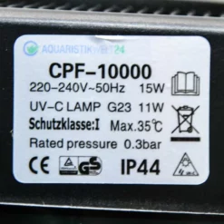 Ersatzteil UVC Klärer CPF 10000 Druckteichfilter -Haus Dekoration Verkaufsgeschäft Ersatzteil UVC Klaerer CPF 15000 Druckteichfilter 5