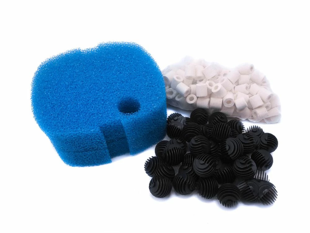 Filtermaterial Set Außenfilter HW 302 702 Bio Balls Keramik Ringe 2 Schwämme 1 Filtermaterial Set Außenfilter HW 302 702 Bio Balls Keramik Ringe 2 Schwämme