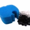Filtermaterial Set Außenfilter HW 304 704 Bio Balls Keramik Ringe 3 Schwämme