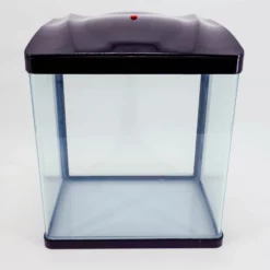 HR-300 Schwarz Nano Aquarium Komplettaquarium Filteranlage Neues Modell LED Lampe -Haus Dekoration Verkaufsgeschäft HR 300 schwarz hr300 22837