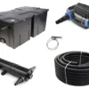 Kammerfilter Set CBF 350 B Mit 20W Eco Pumpe 10m Schlauch Bis 60.000l Nr.72