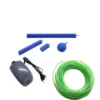 Luftausströmer SET Mit 4 Aufsätzen, 10m Luftschlauch + Membranpumpe YT-301C