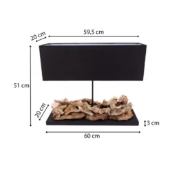 AquaOne Lampe Mit Lampenschirm Mailand 50 Cm -Haus Dekoration Verkaufsgeschäft M4 bleach Mailand 4 27493