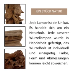 AquaOne Lampe Mit Lampenschirm Berlin 50 Cm -Haus Dekoration Verkaufsgeschäft M4 natural Mailand 6 27492