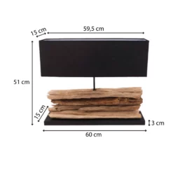 AquaOne Lampe Mit Lampenschirm Paris 50 Cm -Haus Dekoration Verkaufsgeschäft M5 bleach Paris 4 27495