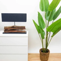 AquaOne Lampe Mit Lampenschirm Helsinki 50 Cm -Haus Dekoration Verkaufsgeschäft M5 natural Paris DSC01182 27494