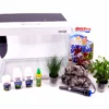 Modern Tank 40 Nano Aquarium Innenfilter LED Beleuchtung Inkl. Dekoration