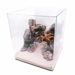 Nanotank 60 Aquarium Mit Abdeckung Und Unterlage -Haus Dekoration Verkaufsgeschäft Nanotank 30 Aquarium mit Abdeckung und Unterlage DSC02414 2 21556