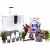 Nanotank Cubo System 30 Aquarium Komplettaquarium Inkl. Dekoration