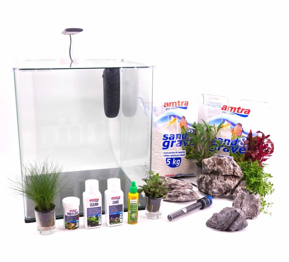 Nanotank Cubo System 60 Aquarium Komplettaquarium Inkl. Dekoration 1 Nanotank Cubo System 60 Aquarium Komplettaquarium Inkl. Dekoration