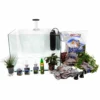 Nanotank System 36 LED Aquarium Komplettaquarium Inkl. Dekoration