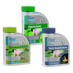 Oase Schwebealgen Set OptiPond AlGo Greenway PhosLess Direct 3x500ml