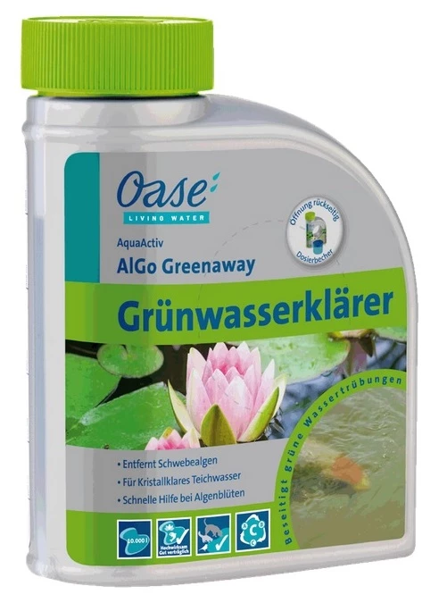 Oase Schwebealgen Set OptiPond AlGo Greenway PhosLess Direct 3x500ml 3 Oase Schwebealgen Set OptiPond AlGo Greenway PhosLess Direct 3x500ml – Bild 3