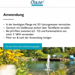 Oase AquaActiv PondClear 500 Ml Kristallklares Teichwasser -Haus Dekoration Verkaufsgeschäft Oase AquaActiv OptiPond 500 ml Wasseraufbereiter 91KHx vSWqL AC SL1500 30317