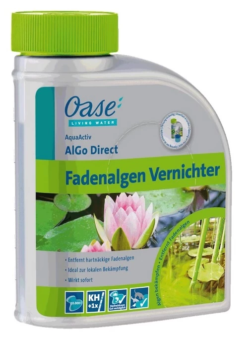 Oase Fadenalgen Set OptiPond AlGo Direct PhosLess Direct 3x500ml 2 Oase Fadenalgen Set OptiPond AlGo Direct PhosLess Direct 3x500ml – Bild 2