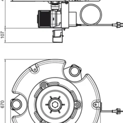 Oase Schwimmende Teich Fontäne PondJet Eco 190 Watt 10800 L/h -Haus Dekoration Verkaufsgeschäft Oase Schwimmende Teich Fontaene Water Starlet 26 Watt 8000 L h 11 30285