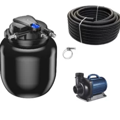 Schwimmteichfilter Set CPA 50000 12V Teichpumpe DM 12000 Bis 80.000l Nr.103
