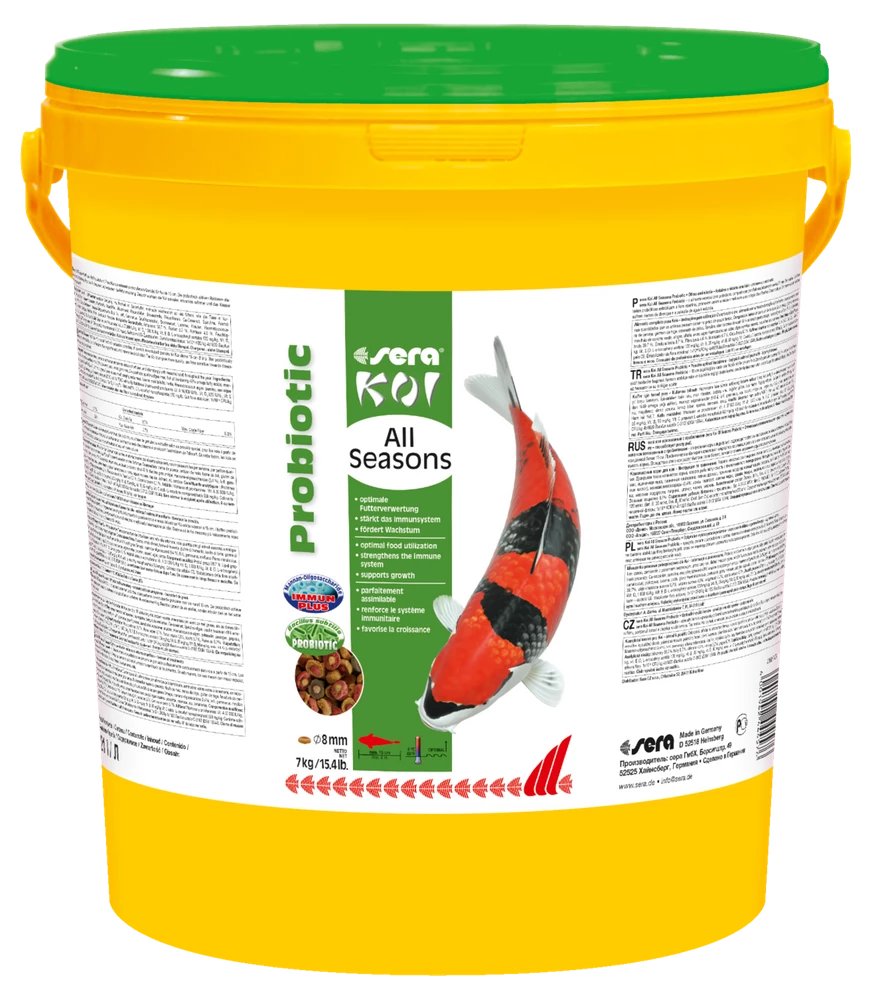 Sera Koi All Seasons Probiotic 21 Liter Power Koifutter 1 Sera Koi All Seasons Probiotic 21 Liter Power Koifutter
