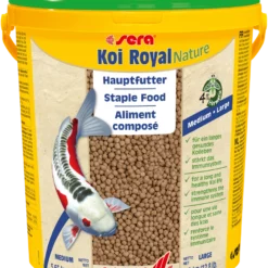 Sera Koi Royal Medium 21 Liter Eimer Teichfutter Fische Teich Koi Goldfische