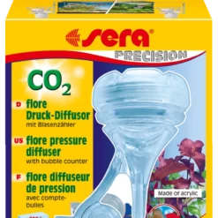 Sera Flore CO2 Druck Diffusor Inkl. Blasenzähler