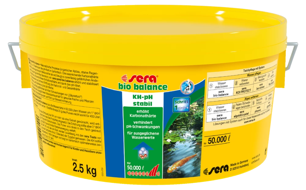 Sera Pond Bio Balance 2,5 Liter Gartenteich Wasseraufbereitung Algen 2 Sera Pond Bio Balance 2,5 Liter Gartenteich Wasseraufbereitung Algen – Bild 2